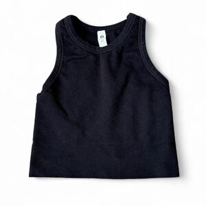 Ribbed Cropped Tank Top